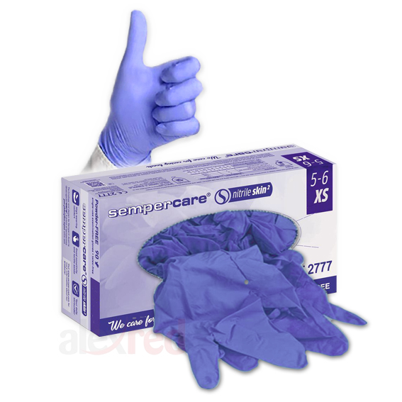 sempermed-nitrilne-rukavice Nitrilne rukavice SemperCare 200 kom